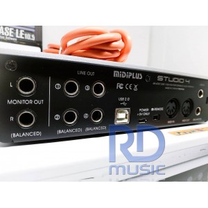 Midiplus Studio 4 - Professional USB Audio Interface